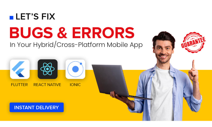 Gig Preview - Fix bugs, errors, issues in hybrid cross platform mobile app