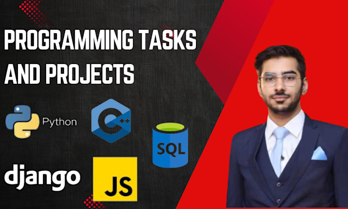 Gig Preview - Do python, cpp, java, javascript and sql programming projects