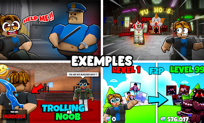 Gig Preview - Make you a professional roblox thumbnail