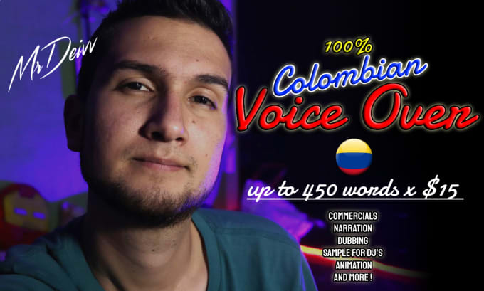 Bestseller - be your professional colombian voice over