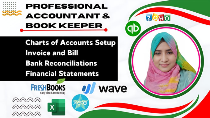 Gig Preview - Do bookkeeping and bank reconciliation using quickbooks for the UK