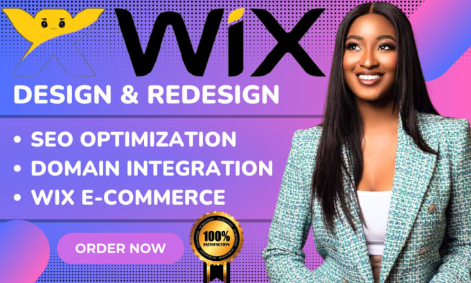 Gig Preview - Wix website redesign wix website design wix website wix website development