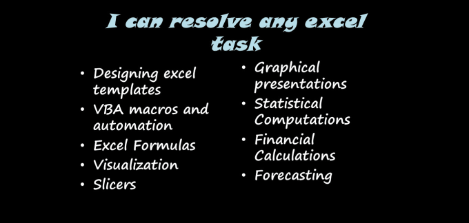 Gig Preview - Run any excel analysis, generate vba enabled macros and automate excel templates