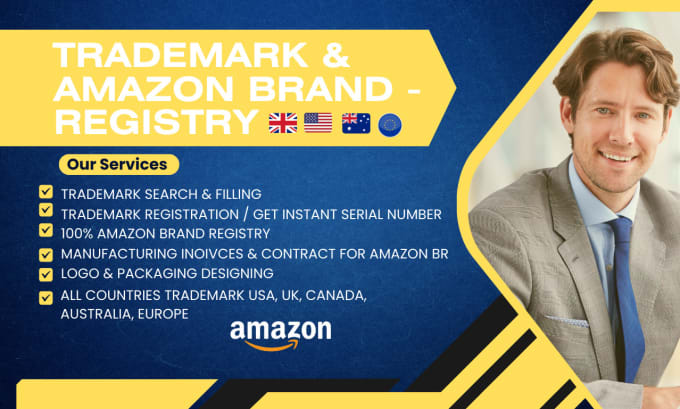 Gig Preview - Get you amazon brand registry with pending trademark