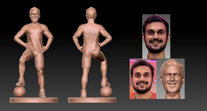 Gig Preview - Sculpt 3d models and characters for 3d printing