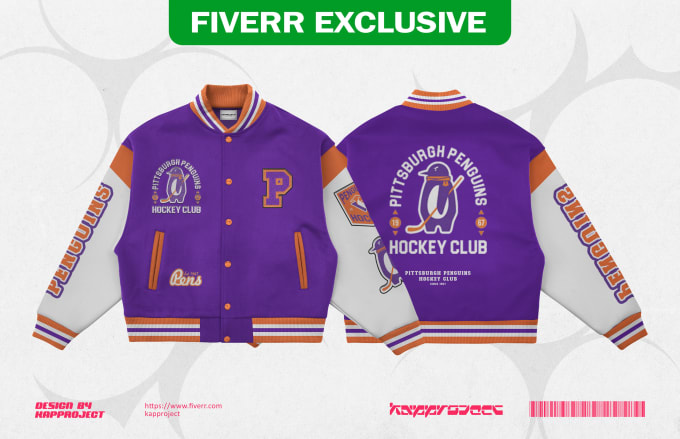 Gig Preview - Design varsity jacket for streetwear brand or sports team merch