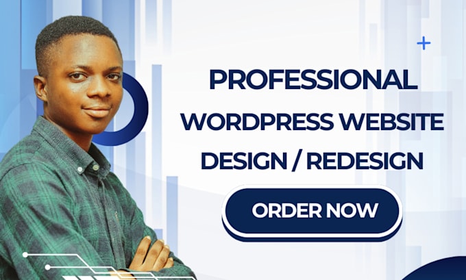 Gig Preview - Design wordpress redesign wordpress design and redesign wordpress website