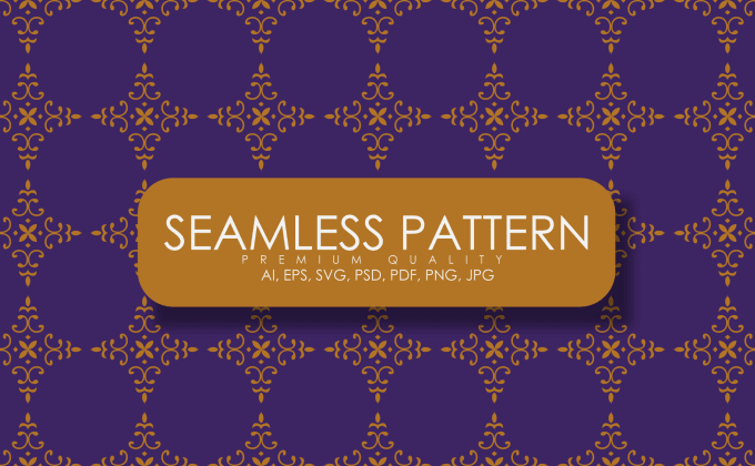 Gig Preview - Create vintage seamless pattern for textile print design