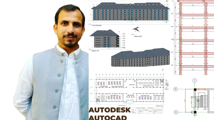 Gig Preview - Draw all your architectural plans in autocad