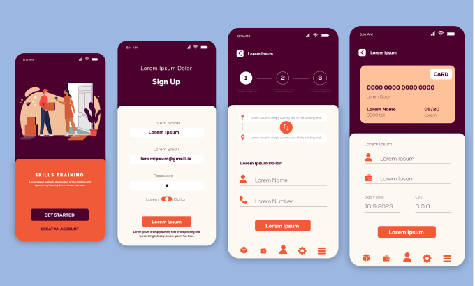 Gig Preview - Make beautifull modern ui,ux design ux,ui design