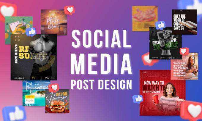 Gig Preview - Be your instagram content creator for social media post design