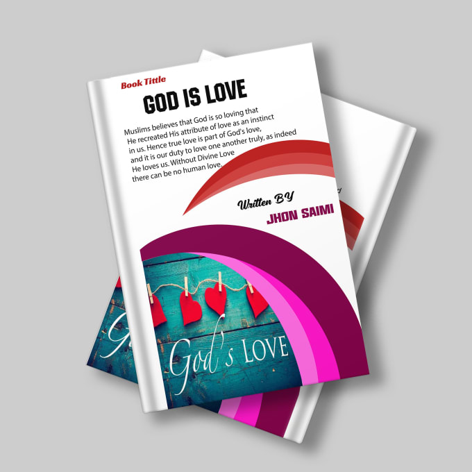 Gig Preview - A unique paperback kindle kdp christian book cover design expert