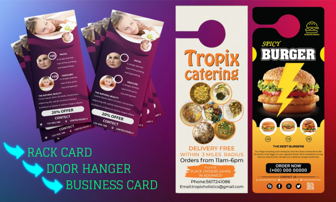 Bestseller - make modern rack cards, business flyers, and door hangers quickly