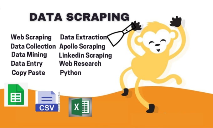 Gig Preview - Do web scraping, data mining, extraction and data collection