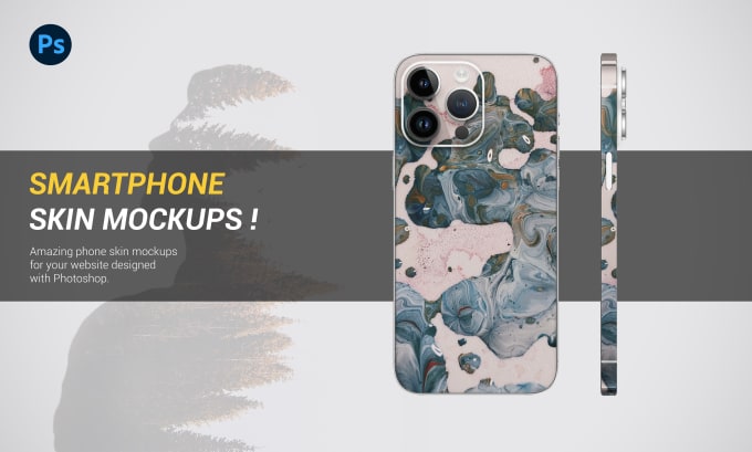 Gig Preview - Design smartphone, laptop and console skin mockup for your website