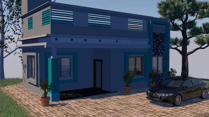 Gig Preview - Create photorealistic architectural 3d rendering