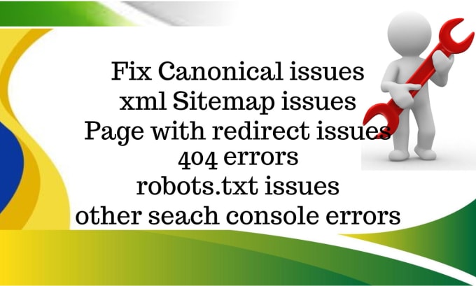 Gig Preview - Fix canonical url, xml sitemap, 404 error, 301 redirect in google search console