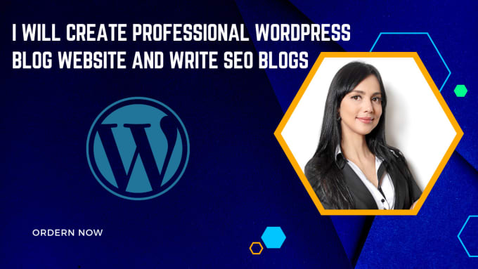 Gig Preview - Create professional wordpress blog website and write SEO blogs