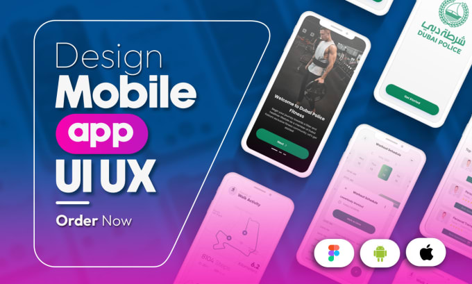 Gig Preview - Do mobile app ui ux design, figma ui ux design, figma wireframe and prototype