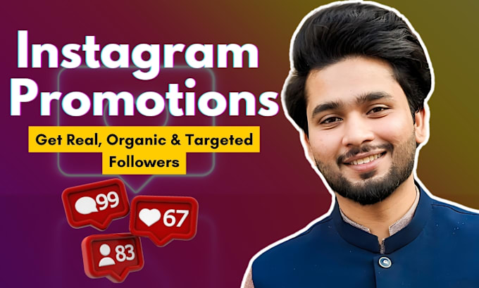 Gig Preview - Grow instagram account follower organically, insta promotion