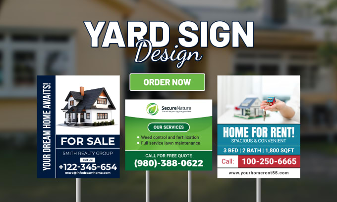 Gig Preview - Do retractable banner, yard sign, banner design, roll up banner