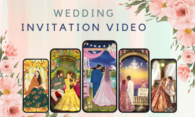 Gig Preview - Make wedding invitation video