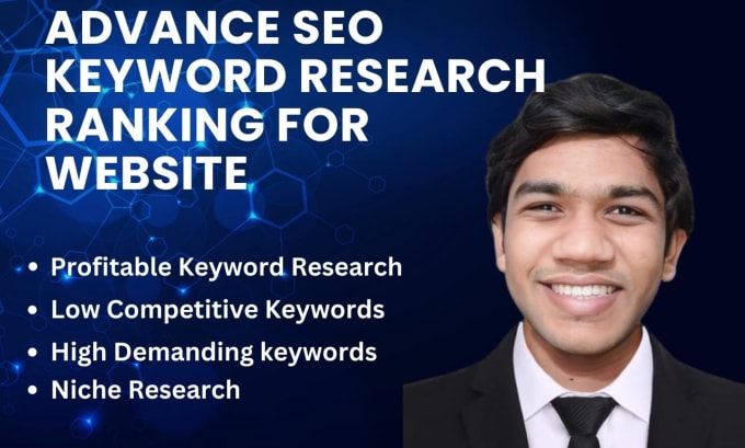 Gig Preview - Do advance SEO keyword research ranking for website