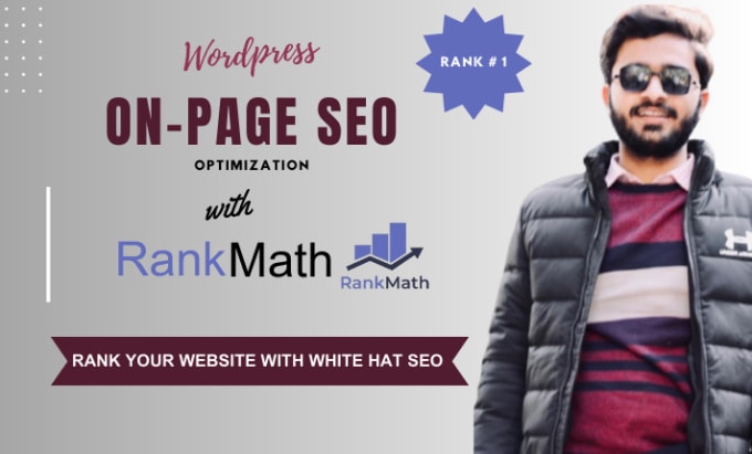 Gig Preview - Boost website organic traffic with on page SEO optimization using rank math