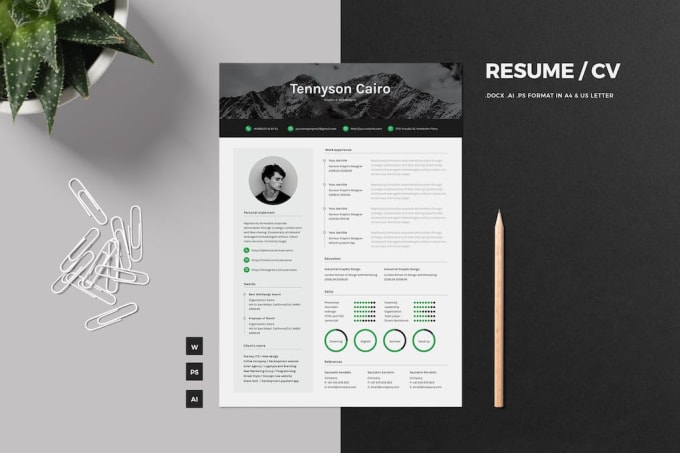 Gig Preview - Write and upgrade your resume, cv, cover letter, linkedin