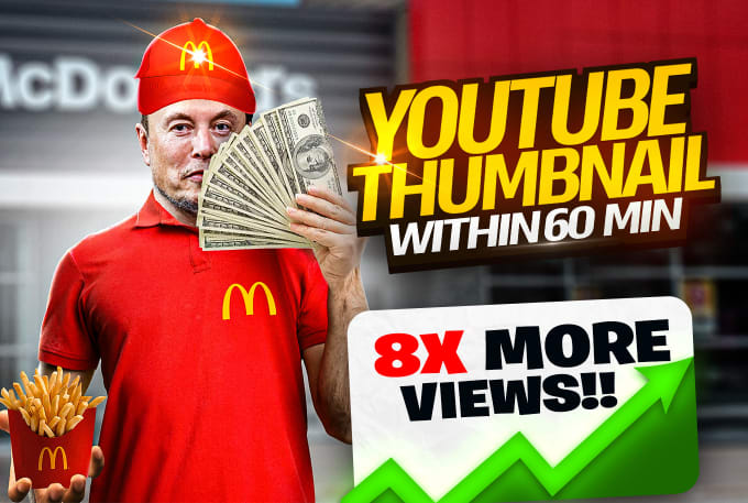 Gig Preview - Design attractive youtube thumbnail