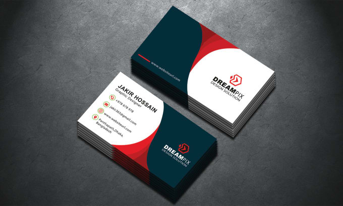 Business Card Design For Fiverr Client