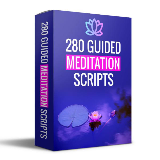 Gig Preview - Provide 280 original guided meditation scripts