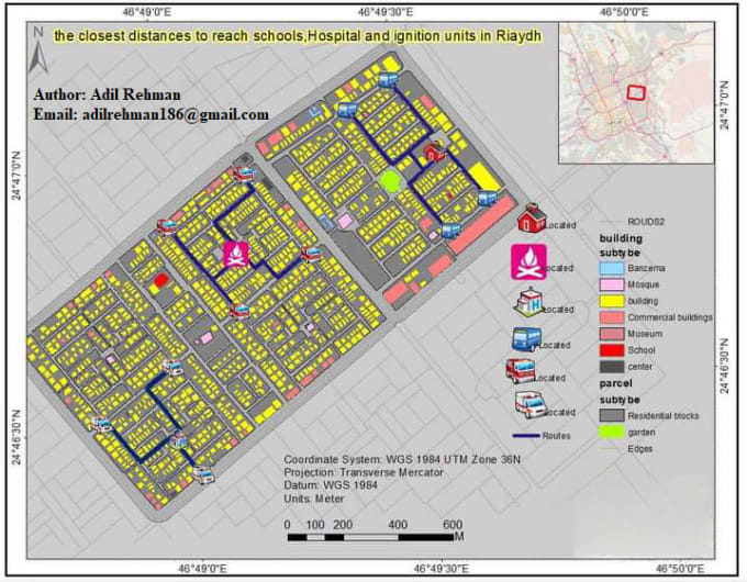 Gig Preview - Apply gis, and autocad on cadastral surveying and digital mapping