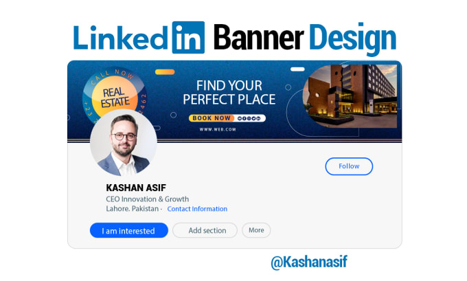 Bestseller - edit linkedin profile picture and design banner or cover professionally