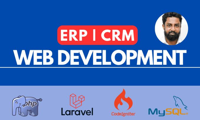 Gig Preview - Automate your business by being your erp, crm web developer