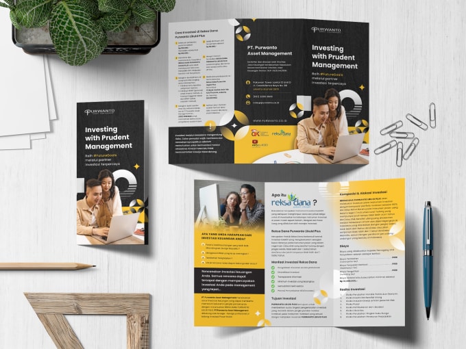 Bestseller - creative yet informative brochure design for your business