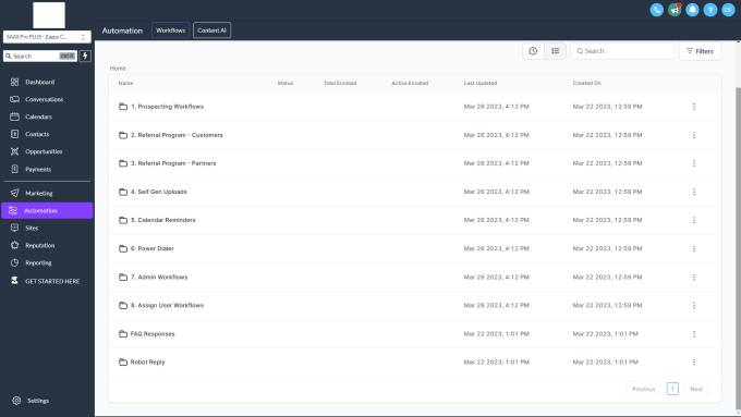 Gig Preview - Creation of workflows in gohighlevel to optimize your processes