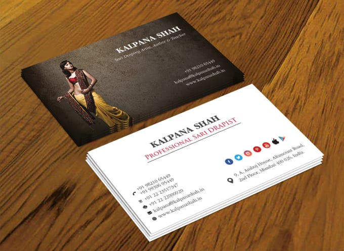 Gig Preview - Do professional business card design minimal and luxury