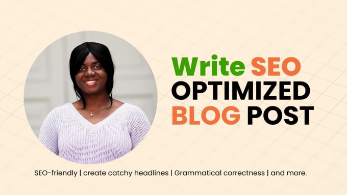 Gig Preview - Write engaging SEO optimized blog posts