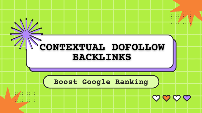 Gig Preview - Do contextual dofollow white hat high da seo backlinks for google ranking