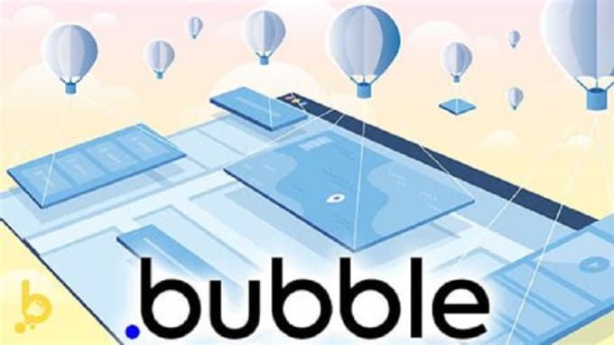 Gig Preview - Be your bubble io developer, bubble website, bubble app, flutterflow developer