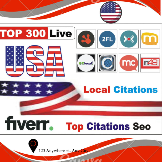 Gig Preview - Top USA uk directories local citations SEO submission  24 hrs