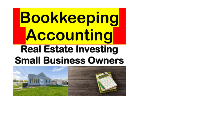 Gig Preview - Do bookkeeping for real estate investors and entrepreneurs