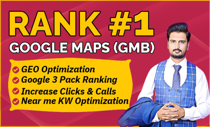 Gig Preview - Skyrocket your gmb ranking, local SEO and google my business