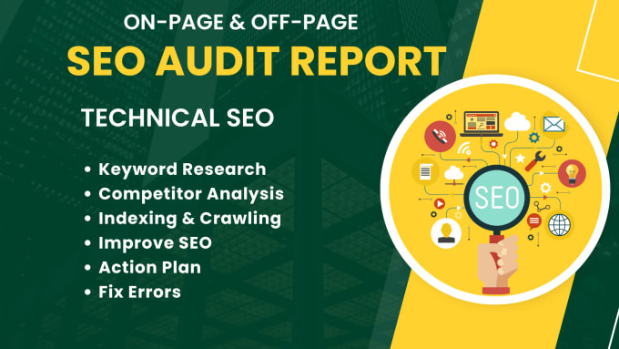 Gig Preview - Provide complete seo audit report of your website