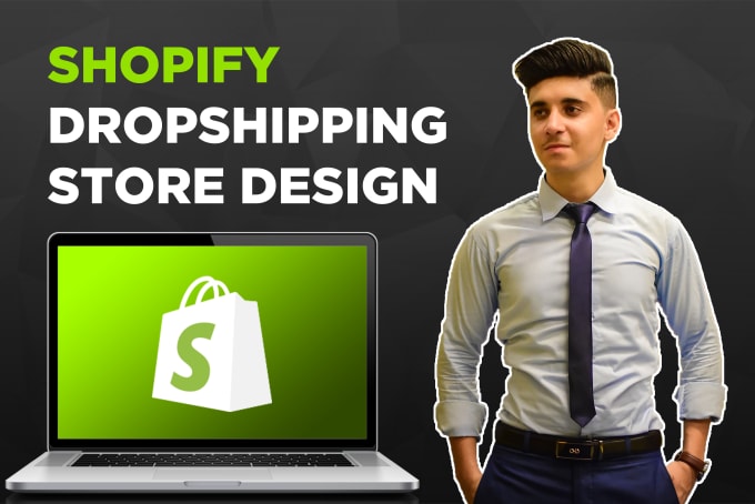 Gig Preview - Build high converting shopify store or shopify dropshipping