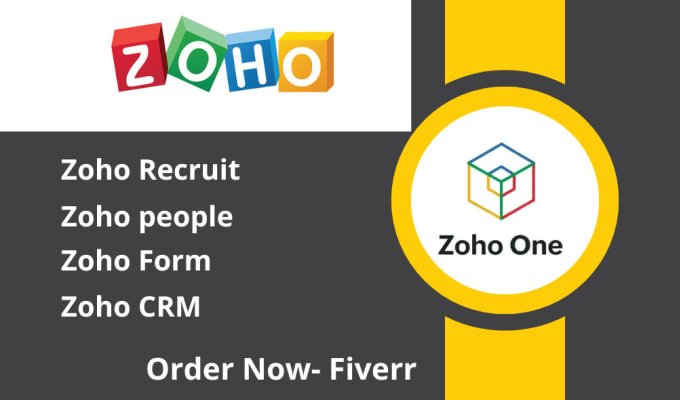 Bestseller - setup zoho forms, zoho CRM, zoho recruit, zoho people etc