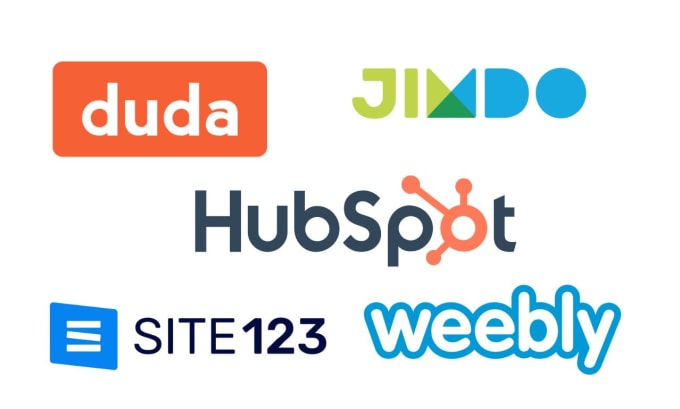 Gig Preview - Design or redesign site123, jimdo, weebly, hubspot, and duda websites