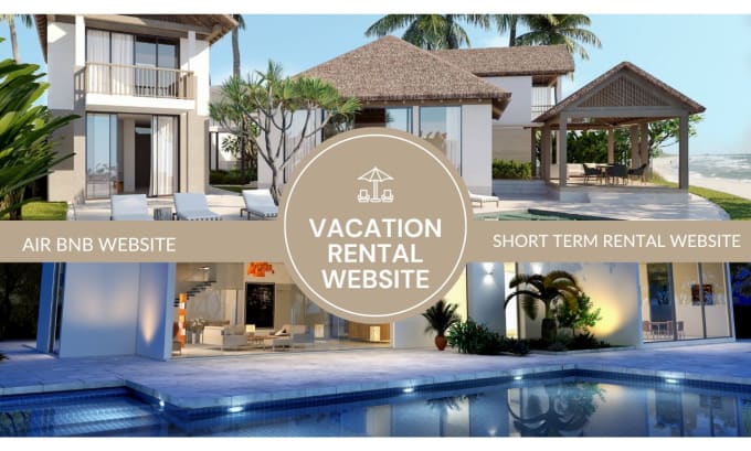 Gig Preview - Vacation website, hotel booking website, vacation rental website