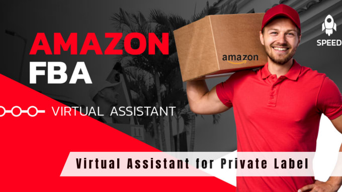 Gig Preview - Be amazon fba virtual assistant for private label,amazon va fba pl